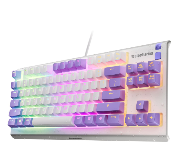 SteelSeries Apex 3 TKL Amethyst US - 1512558 - zdjęcie 2